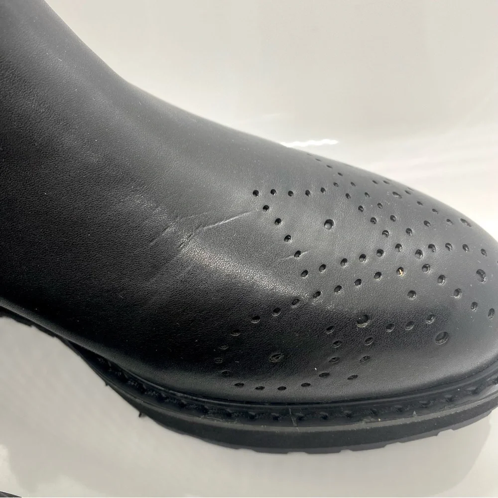 Zaria Black Platform Boot Size 10 Gothic DV by Dolce Vita